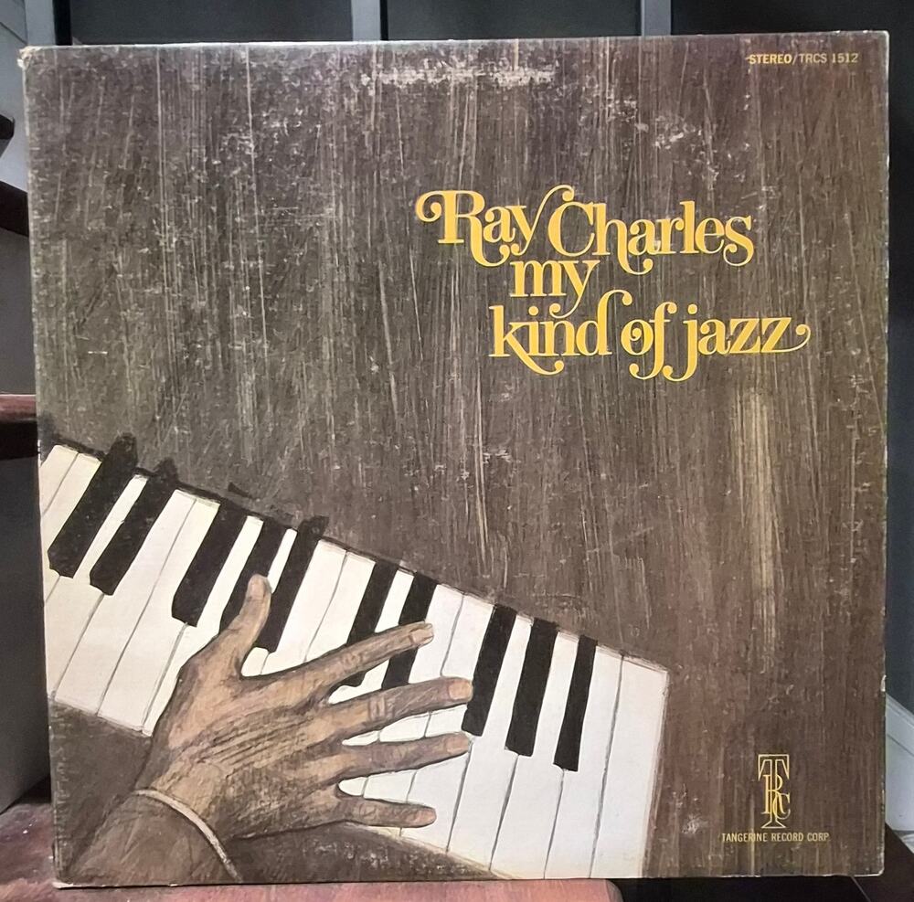 Ray Charles – My Kind of Jazz LP – 1970 Tangerine Records TRCS-1512 – Gatefold